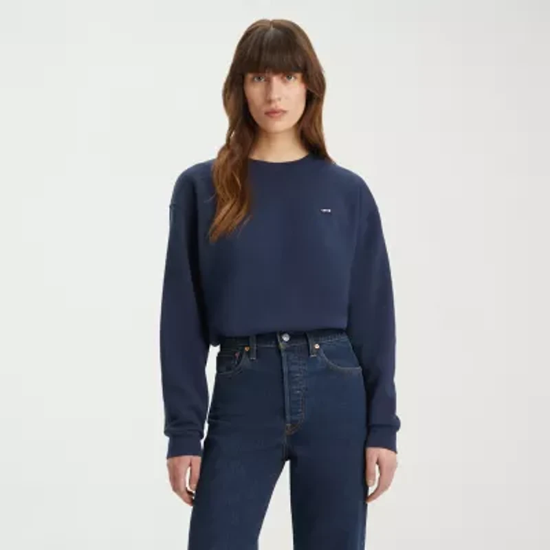Levi's® Everyday Womens Crew Neck Long Sleeve Sweatshirt