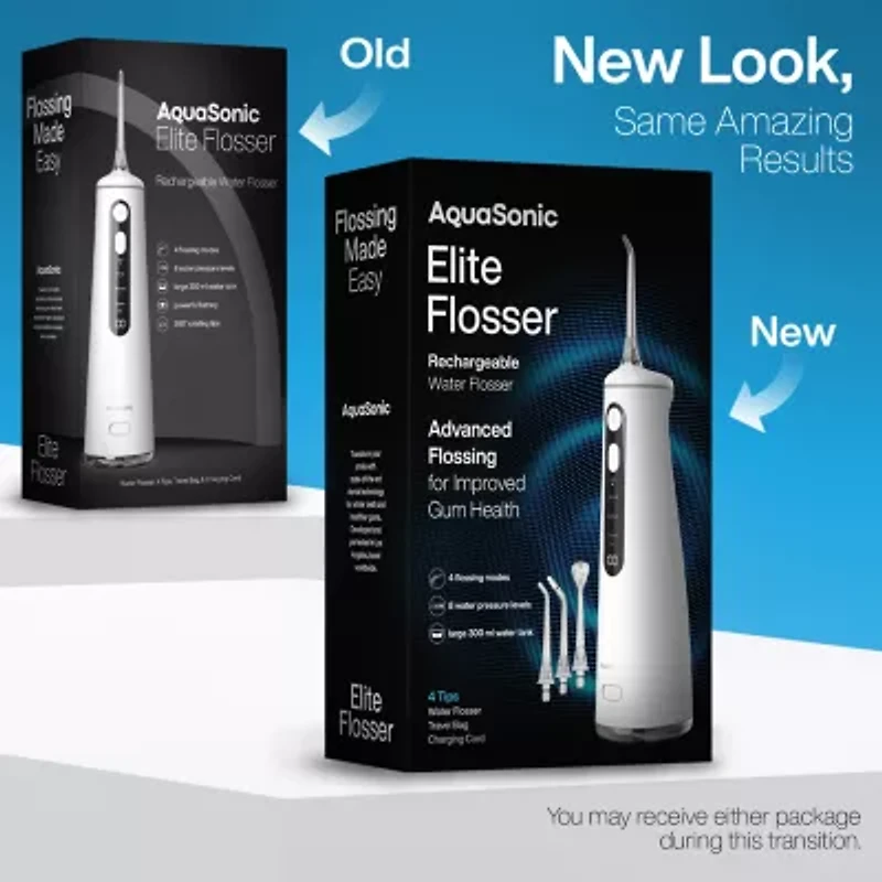 Aquasonic Elite Rechargeable Water Flosser