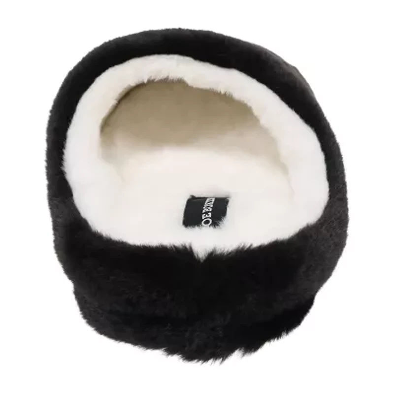 Joe Boxer Plush Mr Licky Womens Memory Foam Clog Slippers