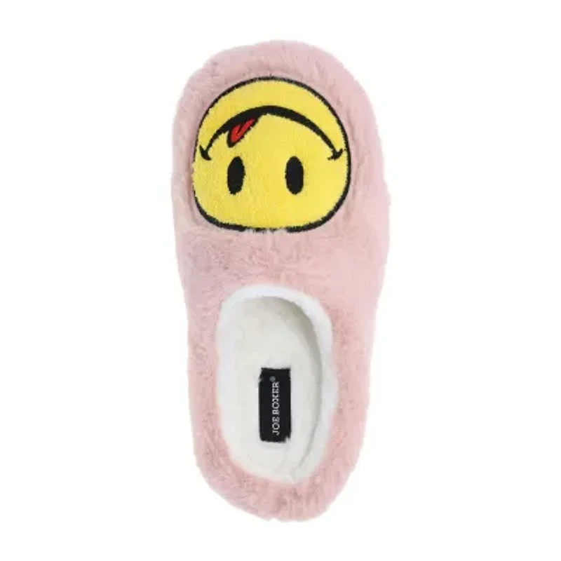 Joe Boxer Plush Mr Licky Womens Memory Foam Clog Slippers
