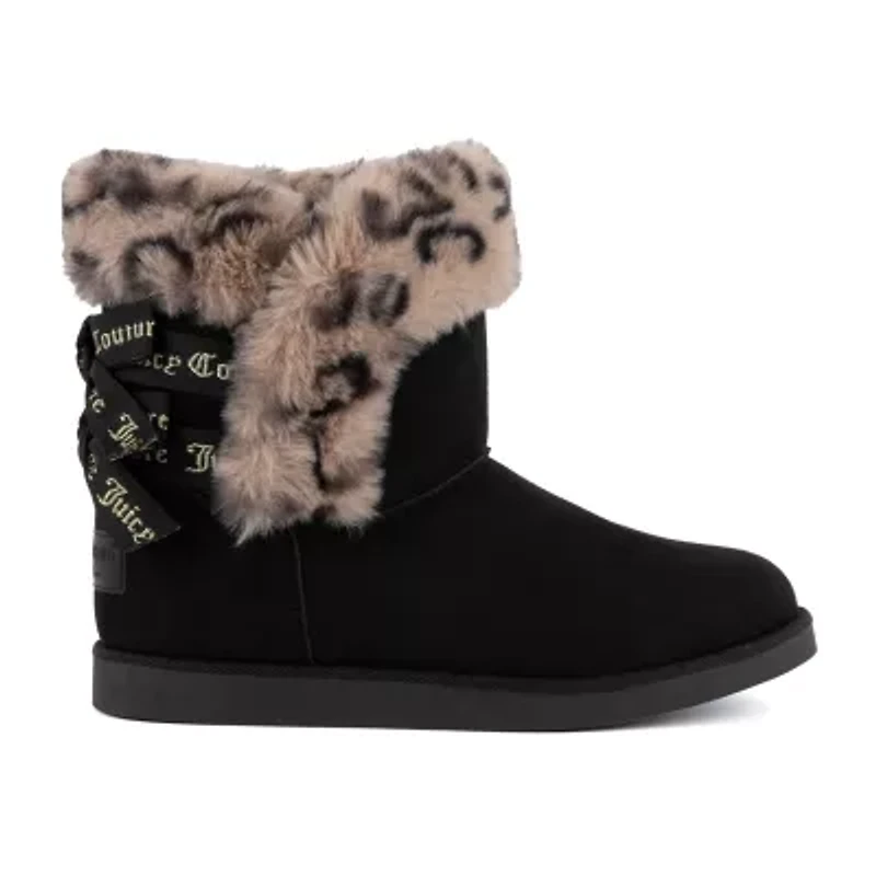 Juicy Couture Womens King Flat Heel Winter Boots
