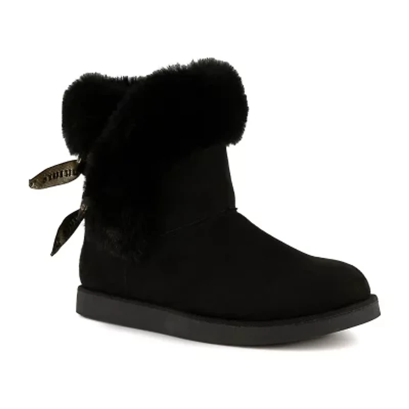 Juicy Couture Womens King Flat Heel Winter Boots