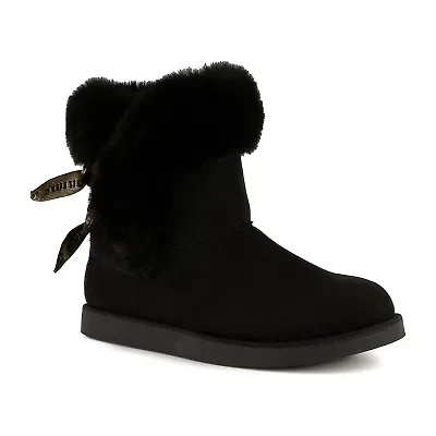 Juicy Couture Womens King Flat Heel Winter Boots
