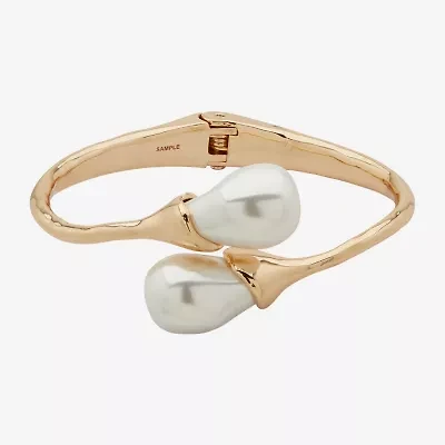 Worthington Gold Tone Womens Cuff Bracelet