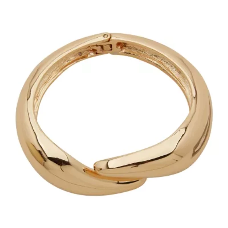 Worthington Gold Tone Womens Cuff Bracelet