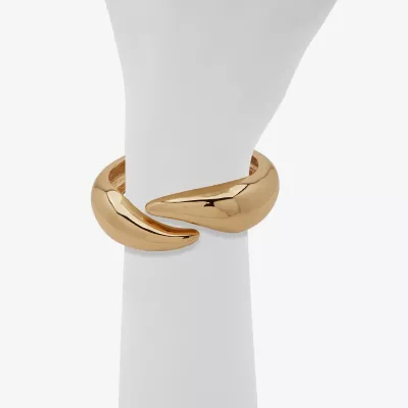 Worthington Gold Tone Womens Cuff Bracelet