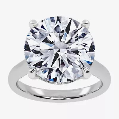 Signature By Modern Bride (G, Vs2-Si1) Womens 8 1/4 Ct. T.W. Lab Grown White Diamond 14K Gold Round Solitaire Engagement Ring