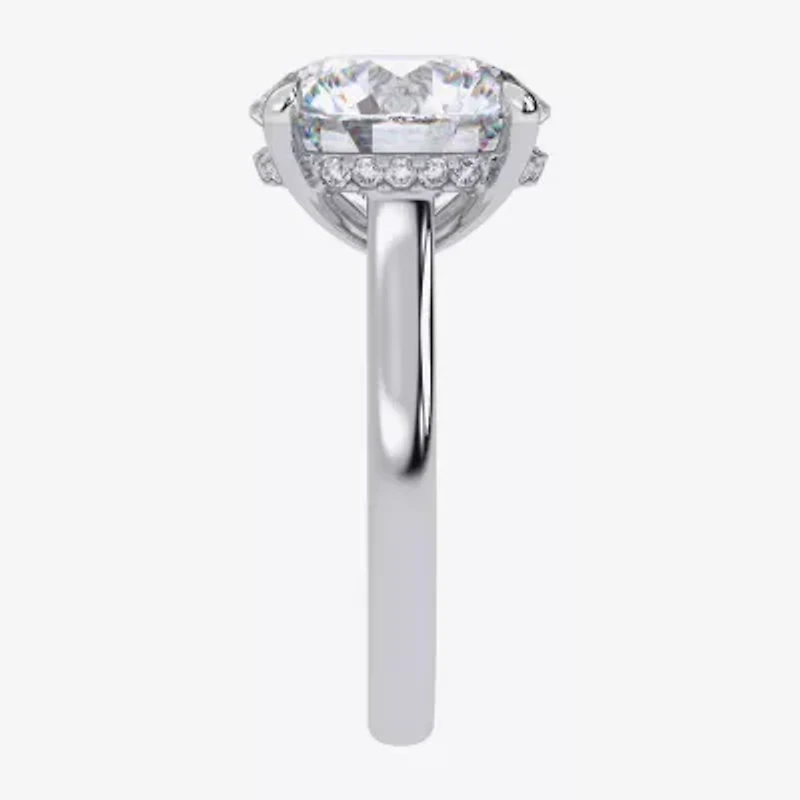 Signature By Modern Bride (G, Vs2-Si1) Womens 8 1/4 Ct. T.W. Lab Grown White Diamond 14K Gold Round Solitaire Engagement Ring