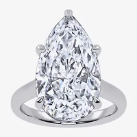Signature By Modern Bride (G / Vs2-Si1) Womens 8 1/4 Ct. T.W. Lab Grown White Diamond 14K Gold Pear Engagement Ring