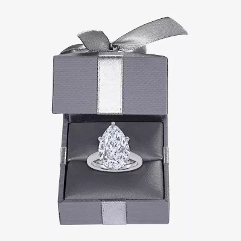 Signature By Modern Bride (G / Vs2-Si1) Womens 8 1/4 Ct. T.W. Lab Grown White Diamond 14K Gold Pear Engagement Ring