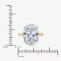 Signature By Modern Bride (G/Vs2-Si1) Womens 8 1/4 Ct. T.W. Lab Grown White Diamond 14K Gold Oval Engagement Ring
