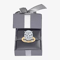 Signature By Modern Bride (G/Vs2-Si1) Womens 8 1/4 Ct. T.W. Lab Grown White Diamond 14K Gold Oval Engagement Ring