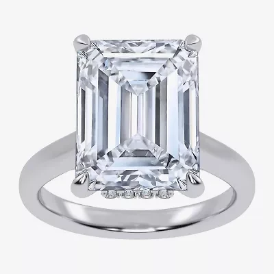 (G / Vs2-Si1) Womens 8 1/4 Ct. T.W. Lab Grown White Diamond 14K Gold Solitaire Engagement Ring