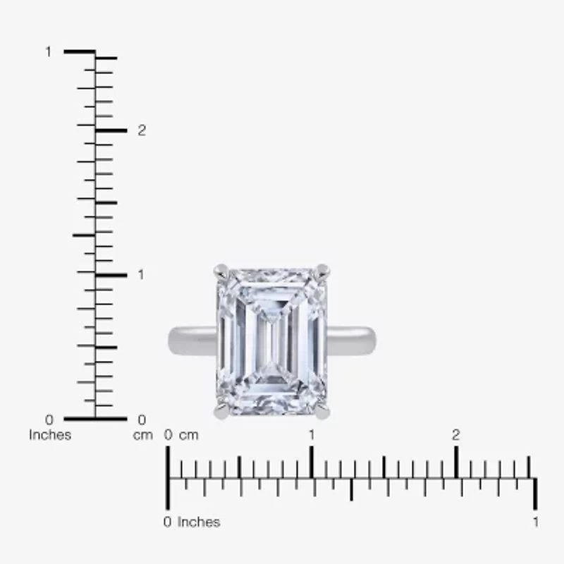 (G / Vs2-Si1) Womens 8 1/4 Ct. T.W. Lab Grown White Diamond 14K Gold Solitaire Engagement Ring