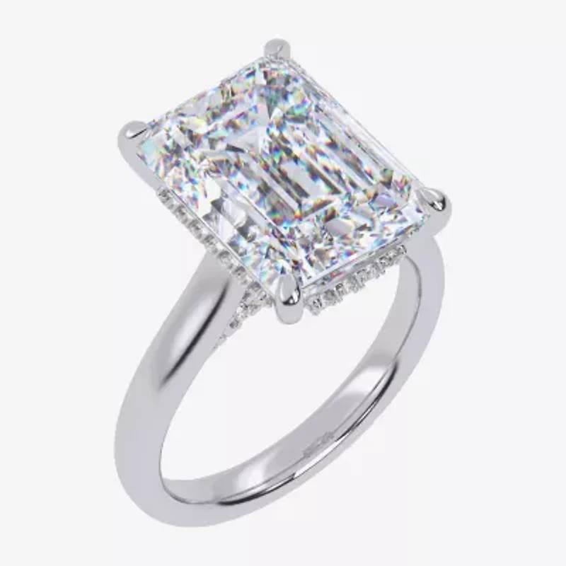 (G / Vs2-Si1) Womens 8 1/4 Ct. T.W. Lab Grown White Diamond 14K Gold Solitaire Engagement Ring