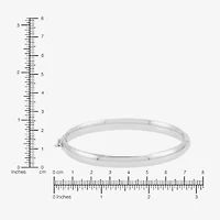 Silver Addiction Womens Sterling Silver Bangle Bracelet