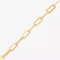 Silver Addiction Womens 14K Gold Over Silver Sterling Silver 18 Inch Chain Necklace