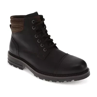 Dockers Mens Thomas Flat Heel Lace Up Boots