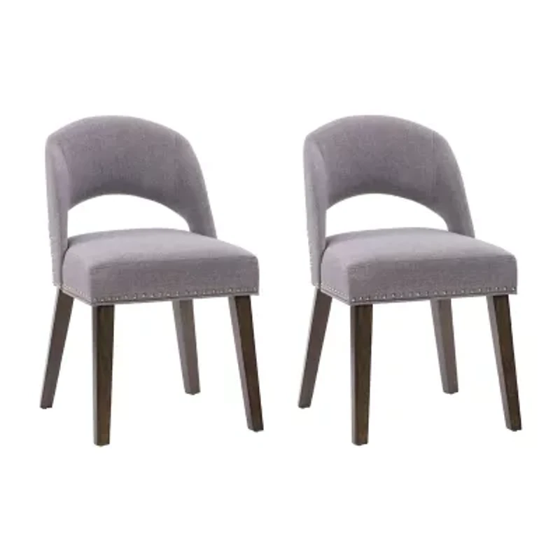 Corliving Tiffany Dining Collection 2-pc. Upholstered Dining Chair