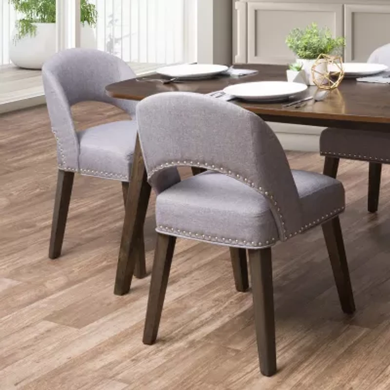 Corliving Tiffany Dining Collection 2-pc. Upholstered Dining Chair