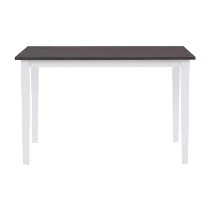 Corliving Michigan Dining Collection Rectangular Wood-Top Dining Table