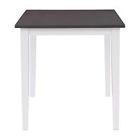 Corliving Michigan Dining Collection Rectangular Wood-Top Dining Table