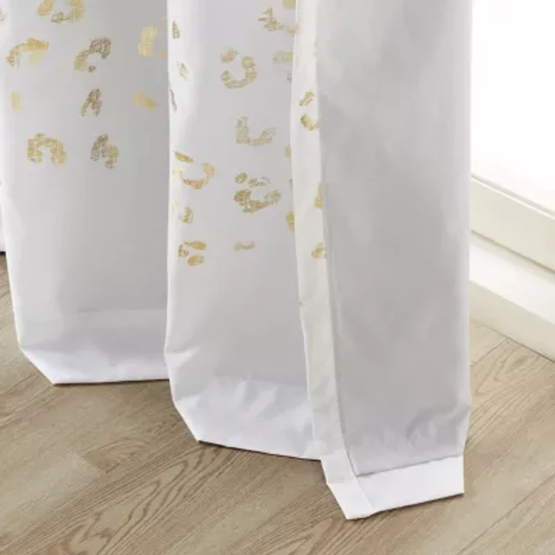 Intelligent Design Serena Grommet Top Energy Saving 100% Blackout Single Curtain Panel