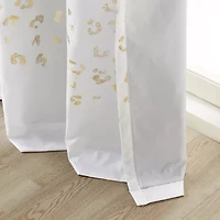 Intelligent Design Serena Grommet Top Energy Saving 100% Blackout Single Curtain Panel