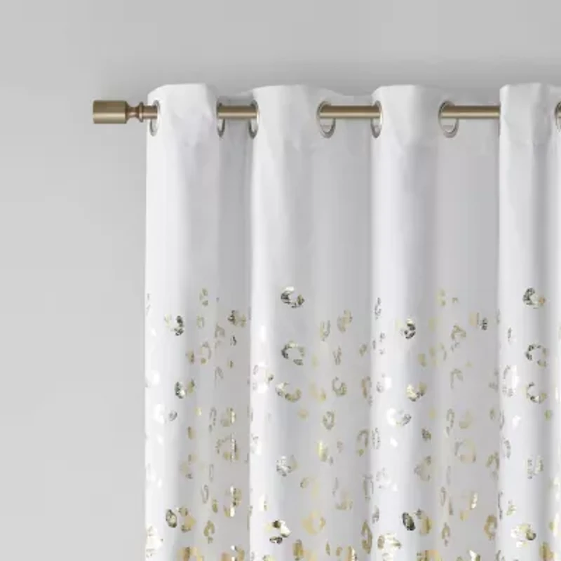 Intelligent Design Serena Grommet Top Energy Saving 100% Blackout Single Curtain Panel