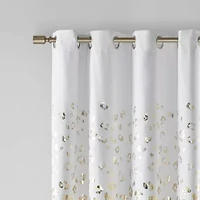 Intelligent Design Serena Grommet Top Energy Saving 100% Blackout Single Curtain Panel
