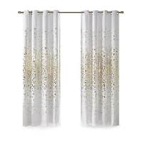 Intelligent Design Serena Grommet Top Energy Saving 100% Blackout Single Curtain Panel