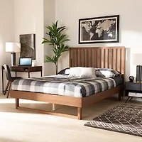 Marin Wooden Platform Bed