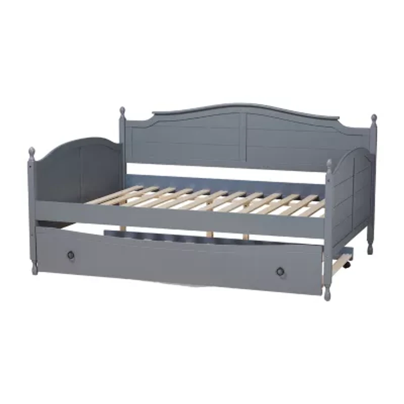 Mara Wooden Trundle Bed