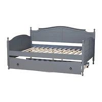 Mara Wooden Trundle Bed