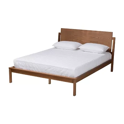 Giuseppe Wooden Platform Bed