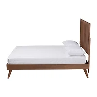 Saki Wooden Platform Bed