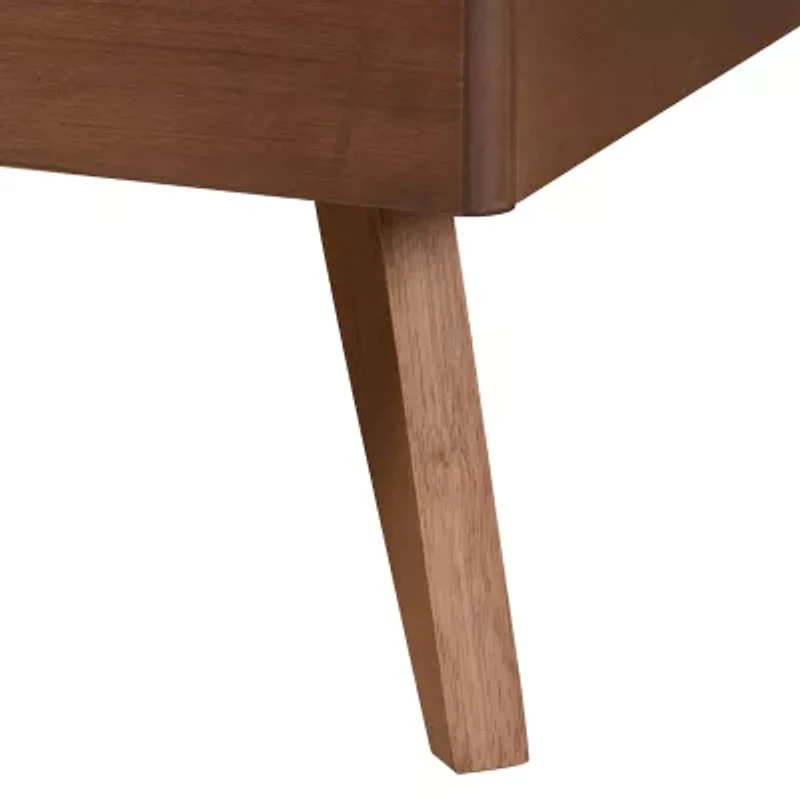 Saki Wooden Platform Bed