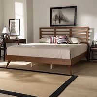 Shiro Wooden Platform Bed