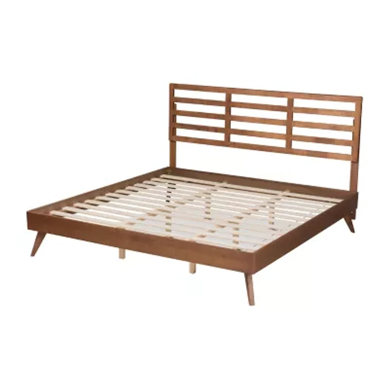 Shiro Wooden Platform Bed