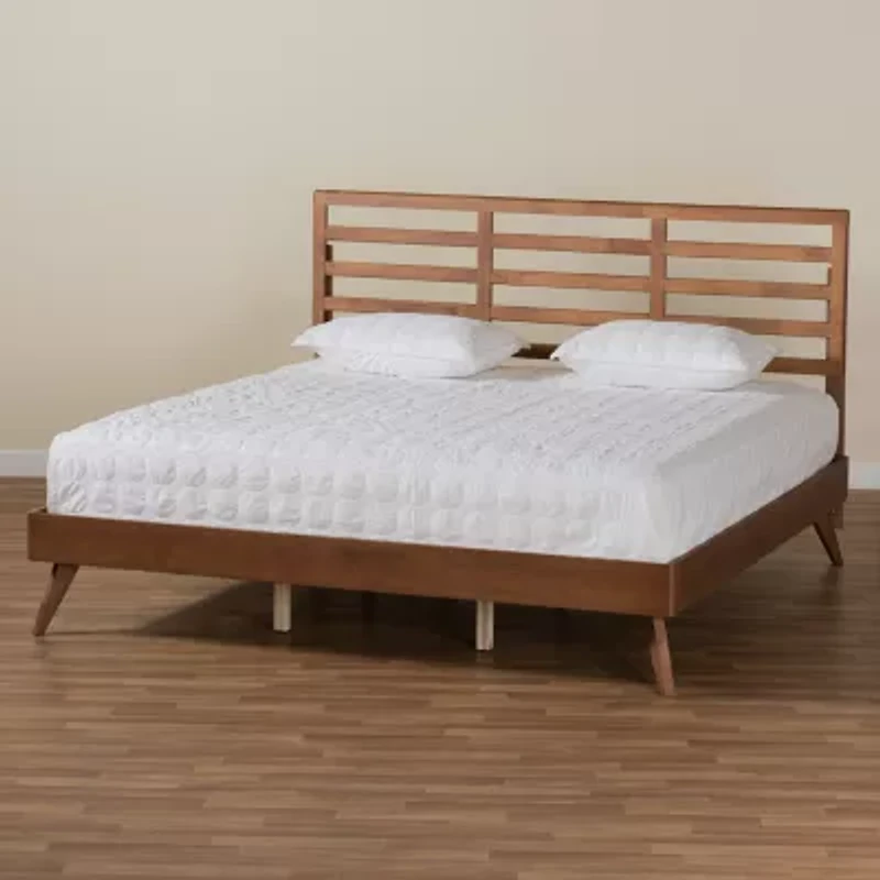 Shiro Wooden Platform Bed
