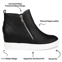 Journee Collection Pennelope Womens Round Closed Toe Slip-On Shoe