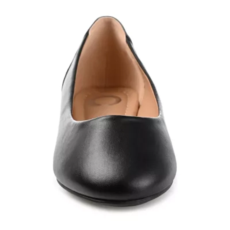 Journee Collection Kavn Womens Round Ballet Flats