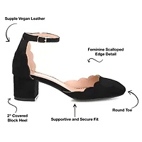 Journee Collection Womens Edna Heeled Sandals