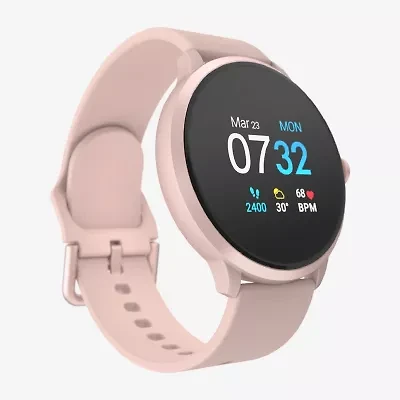 iTouch Sport 3 for Women: Blush Case with Blush Strap Smartwatch (45mm) 500015P-51-P12