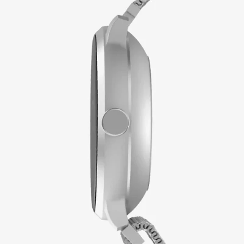 iTouch Sport 3 for Men: Silver Case with Silver Mesh Strap Smartwatch (45mm) 500014S-51-B28