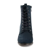 Journee Collection Womens Baylor Stacked Heel Booties