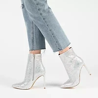 Journee Collection Womens Alexis Stiletto Heel Booties
