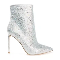 Journee Collection Womens Alexis Stiletto Heel Booties