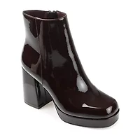Journee Collection Womens Mollie Block Heel Booties