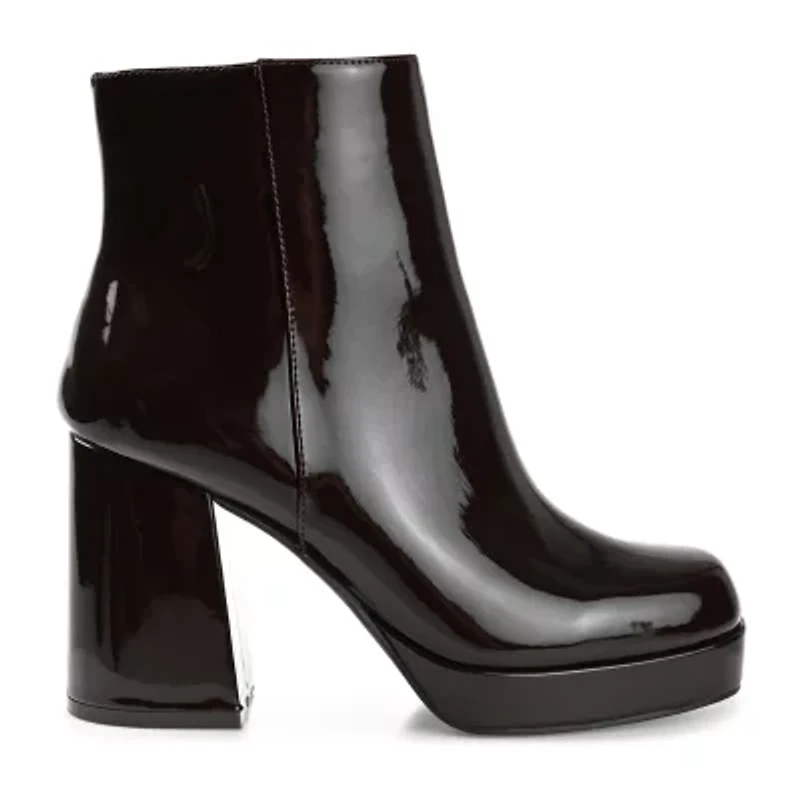 Journee Collection Womens Mollie Block Heel Booties